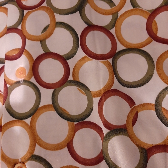 Vintage 90s stylish button down shirt - Picture 1 of 4